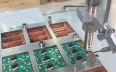 点火线圈全自动焊锡机视频